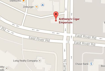 Directions to Anthony's Cigar Emporium - Campbell and River
